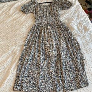 Madewell Floral Dress - M